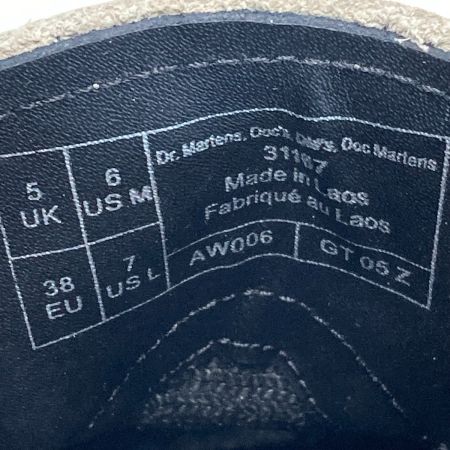  Dr.Martens ドクターマーチン 1461 QUAD II 3ホールシューズ 31167773 ベージュ UK5 24cm レディース 厚底 箱付き