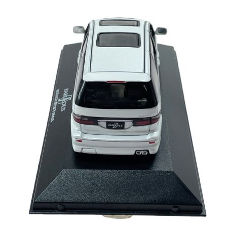   アオシマ 1/43スケールダイキャストモデル VIPカーシリーズ ACR/MCR エスティマ ホワイト