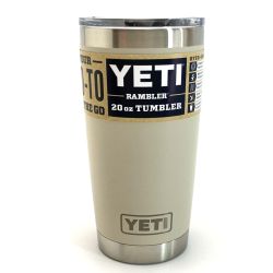 ☆☆ YETI ランブラー 20oz タンブラー マグスライダー蓋 ボトル 591ml Aランク