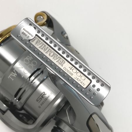  SHIMANO シマノ 11 ツインパワー 4000 02698 スピニングリール ソフトケース付き