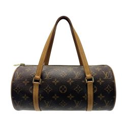 ☆☆ LOUIS VUITTON ルイヴィトン パピヨン ドラムバッグ M51386 ゴールド金具 布袋付 Bランク