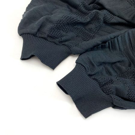  ISSEY MIYAKE イッセイミヤケ PLEATS PLEASE カーディガン PP81-JJ583 ブラック サイズ 3 レディース