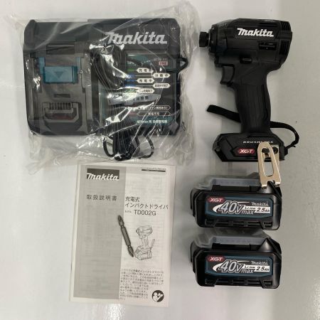  MAKITA マキタ TD002G 充電器・充電池2個付き