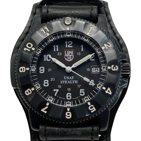  LUMINOX ルミノックス ナイトホーク F-117 USAF SERIES 3400 ブラック クォーツ メンズ 腕時計 NIGHTHAWK