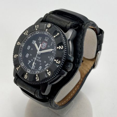  LUMINOX ルミノックス ナイトホーク F-117 USAF SERIES 3400 ブラック クォーツ メンズ 腕時計 NIGHTHAWK