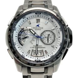 ☆☆ CASIO カシオ オシアナス クラシックライン OCW-T750TDC-7AJF ホワイト 電波ソーラー メンズ 腕時計 OCEANUS Cランク