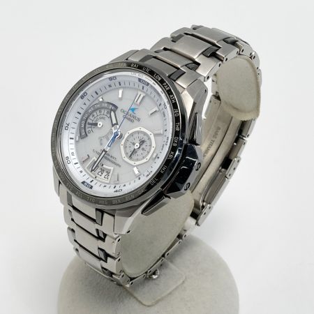  CASIO カシオ オシアナス クラシックライン OCW-T750TDC-7AJF ホワイト 電波ソーラー メンズ 腕時計 OCEANUS