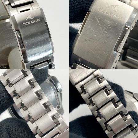  CASIO カシオ オシアナス クラシックライン OCW-T750TDC-7AJF ホワイト 電波ソーラー メンズ 腕時計 OCEANUS