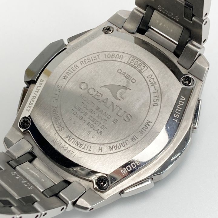 CASIO カシオ オシアナス クラシックライン OCW-T750TDC-7AJF ホワイト