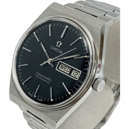  OMEGA オメガ シーマスター デイデイト 166.0210 ブラック 自動巻き メンズ 腕時計 seamaster