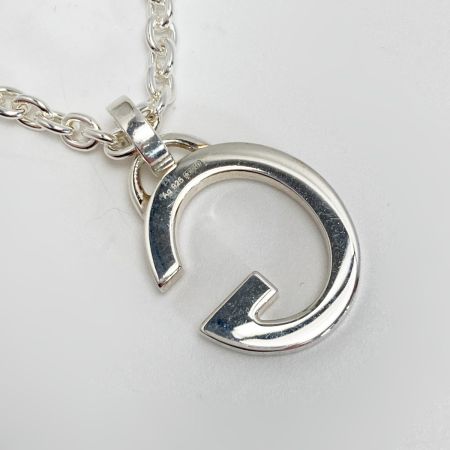  GUCCI グッチ Gロゴ ネックレス シルバー SV925 箱・布袋有 Gモチーフ