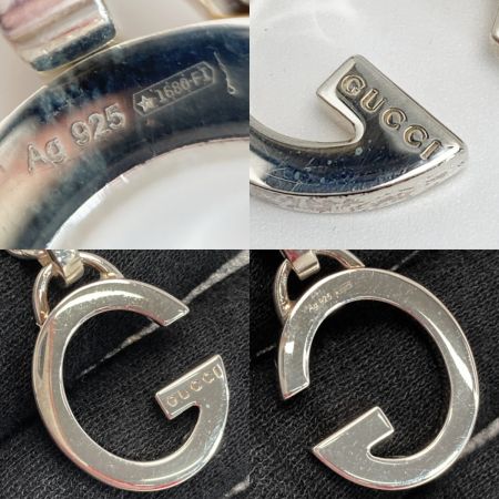  GUCCI グッチ Gロゴ ネックレス シルバー SV925 箱・布袋有 Gモチーフ