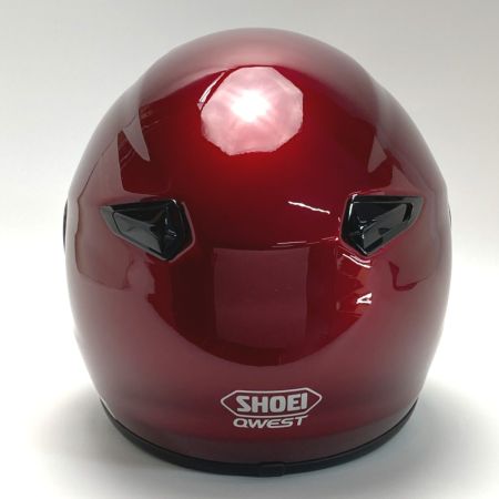  SHOEI ショーエイ フルフェイスヘルメット バイク JQ0307113 ワインレッド サイズ L 59cm 箱付き 未使用