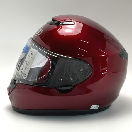  SHOEI ショーエイ フルフェイスヘルメット バイク JQ0307113 ワインレッド サイズ L 59cm 箱付き 未使用