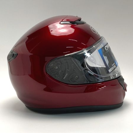  SHOEI ショーエイ フルフェイスヘルメット バイク JQ0307113 ワインレッド サイズ L 59cm 箱付き 未使用