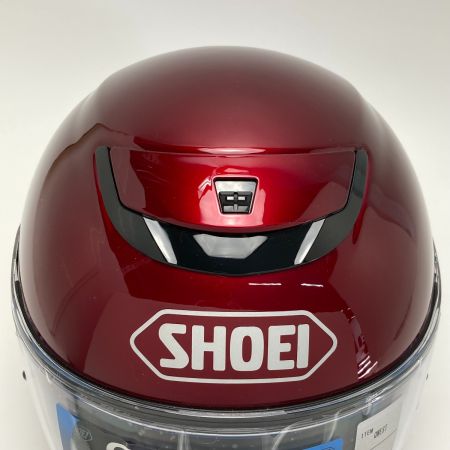  SHOEI ショーエイ フルフェイスヘルメット バイク JQ0307113 ワインレッド サイズ L 59cm 箱付き 未使用