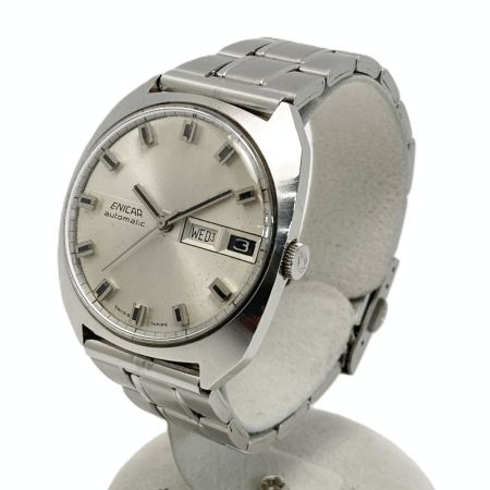  ENICA エニカ デイデイト 147-01-03 シルバー 自動巻き メンズ 腕時計