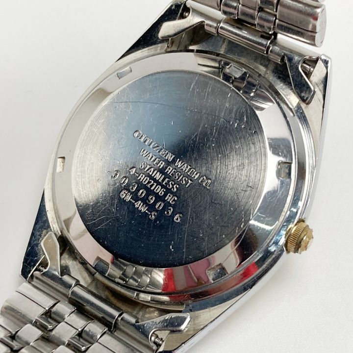 CITIZEN シチズン クリスタル セブン デイデイト SS 4-R02108 ゴールド