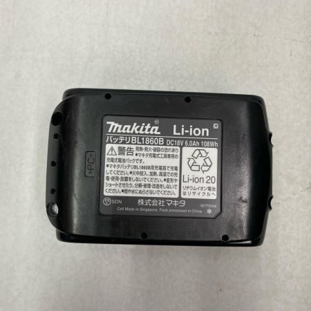  MAKITA マキタ バッテリー　18v　6.0Ah BL1860B