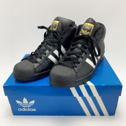 ☆☆ adidas アディダス PRO MODEL ハイカット FV5723 ブラック SIZE 26.5cm メンズ Bランク
