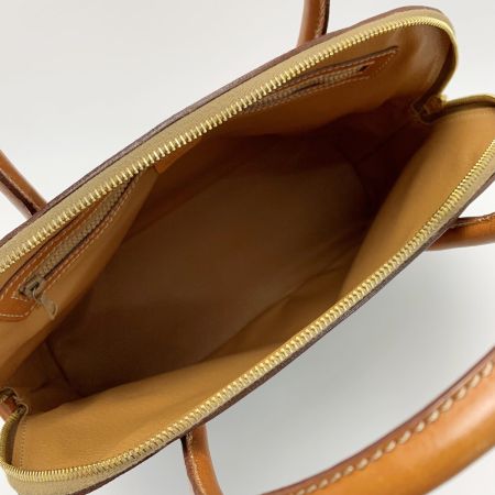  CELINE セリーヌ マカダム柄 PVCxレザー ヴィンテージ M95 ブラウン ハンドバッグ ストラップ無