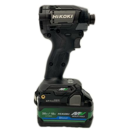  HiKOKI ハイコーキ コードレスインパクトドライバ 36V WH36DD 2XHLSZ ストロングブラック 未使用品