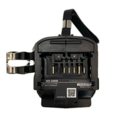  HiKOKI ハイコーキ コードレスインパクトドライバ 36V WH36DD 2XHBSZ ストロングブラック 未使用品