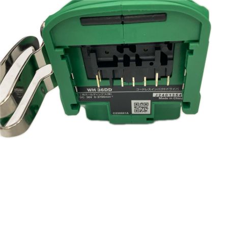 HiKOKI ハイコーキ ｲﾝﾊﾟｸﾄﾄﾞﾗｲﾊﾞ WH36DD 2XHLSZ アグレッシブグリーン 未使用品