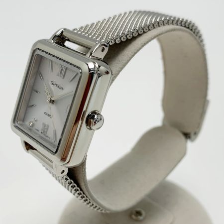  CASIO カシオ ステンレススチール ソーラー充電 SHS-D400M-7AJF レディースウォッチ