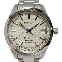 ☆☆ SEIKO セイコー グランドセイコー スプリングドライブ 10周年記念 1500本限定 9R65-0BP0 シルバー メンズ 腕時計 箱有 Bランク