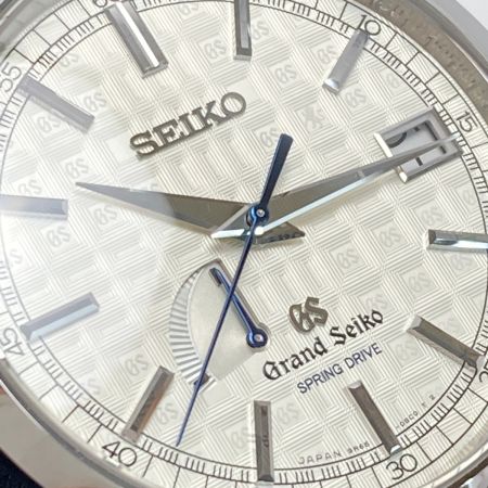  SEIKO セイコー グランドセイコー スプリングドライブ 10周年記念 1500本限定 9R65-0BP0 シルバー メンズ 腕時計 箱有