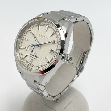  SEIKO セイコー グランドセイコー スプリングドライブ 10周年記念 1500本限定 9R65-0BP0 シルバー メンズ 腕時計 箱有