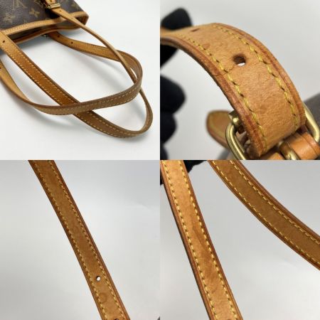  LOUIS VUITTON ルイヴィトン モノグラム プチ・バケット トートバッグ M42238 ショルダーバッグ ポーチ有