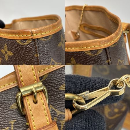  LOUIS VUITTON ルイヴィトン モノグラム プチ・バケット トートバッグ M42238 ショルダーバッグ ポーチ有