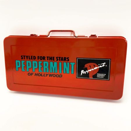   PEPPERMINTO ペパーミント レッド 小物入れ 缶ケース