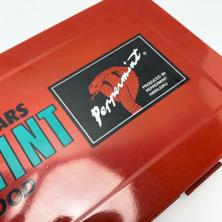   PEPPERMINTO ペパーミント レッド 小物入れ 缶ケース