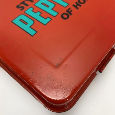   PEPPERMINTO ペパーミント レッド 小物入れ 缶ケース