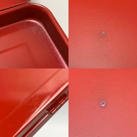   PEPPERMINTO ペパーミント レッド 小物入れ 缶ケース