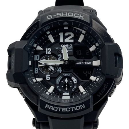  CASIO カシオ G-SHOCK スカイコックピット GRAVITYMASTER アナデジ GA-1100-1AJF クォーツ メンズ 腕時計