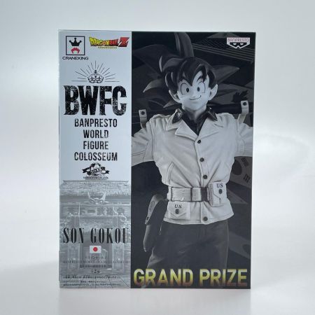 ドラゴンボール Z BANPRESTO WORLD FIGURE COLOSSEUM 造形天下一武道会2 其之四 孫悟空 モノクロカラーver. バンプレスト