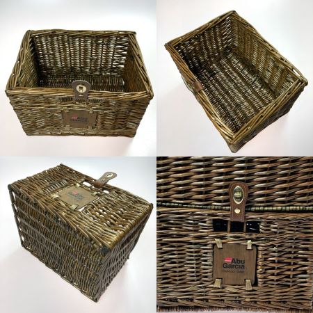  Abu Garcia アブガルシア ABU ウィービングバスケット ピクニックバスケット 本体のみ ブラウン