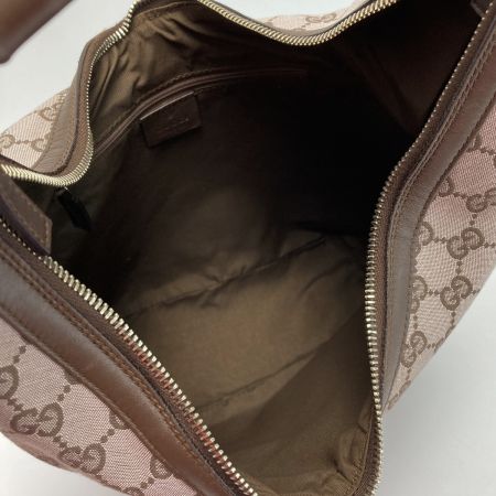  GUCCI グッチ GGキャンバス ワンショルダーバッグ 001･4288 ピンク/ブラウン キャンバス×レザー 布袋有