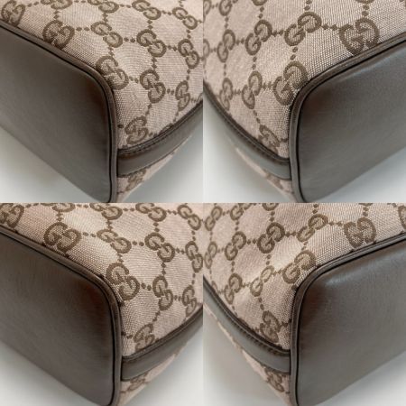  GUCCI グッチ GGキャンバス ワンショルダーバッグ 001･4288 ピンク/ブラウン キャンバス×レザー 布袋有