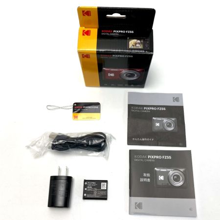  Kodak コダック コンパクトデジタルカメラ pixpro fz55 取説・箱付き