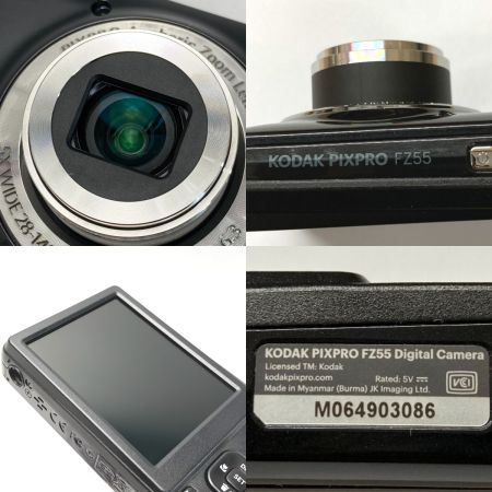  Kodak コダック コンパクトデジタルカメラ pixpro fz55 取説・箱付き