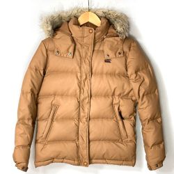 ☆☆ CANTERBURY カンタベリー ダウンジャケット JGFWC-MSD ライトブラウン サイズ M レディース Cランク