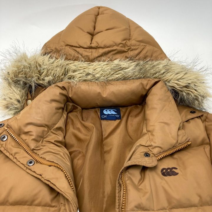 CANTERBURY カンタベリー ダウンジャケット JGFWC-MSD ライトブラウン