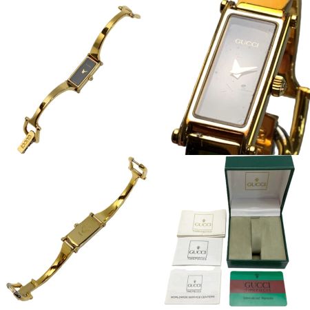  GUCCI グッチ 腕時計 1500 クォーツ レディース 箱有