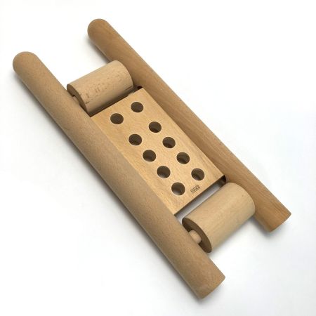  WAKU ワクブロック にりん 人形10体付き 木製玩具 知育玩具 和久洋三