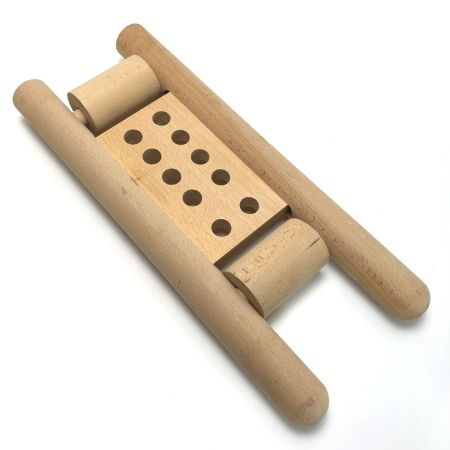  WAKU ワクブロック にりん 人形10体付き 木製玩具 知育玩具 和久洋三